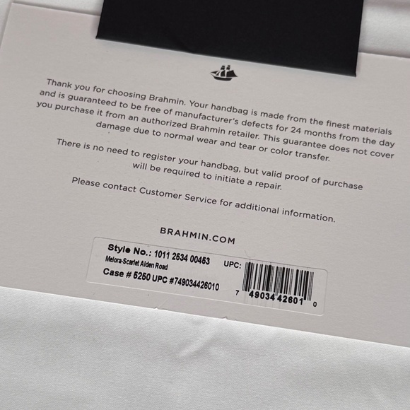 Brahmin Melora soft red croc, slouchy tote, shoulder bag - Picture 4 of 12